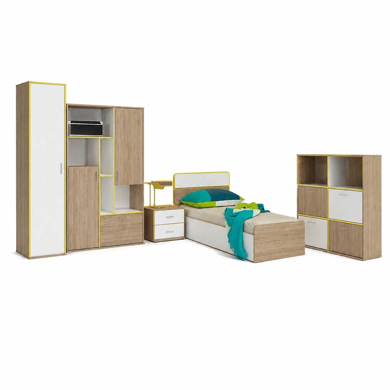 Cameretta Moderna Completa con Design Elegante
